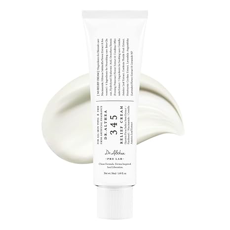 Dr.Althea 345 Relief Cream | Daily Face Moisturizer | Blemish Relief Care | Soothing Recovery & Moisture with Niacinamide, Panthenol